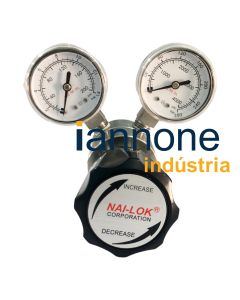 Regulador de Pressão Gases Especiais Corrosivos NR 11S-250 HCL / H2S ABNT 209-4
